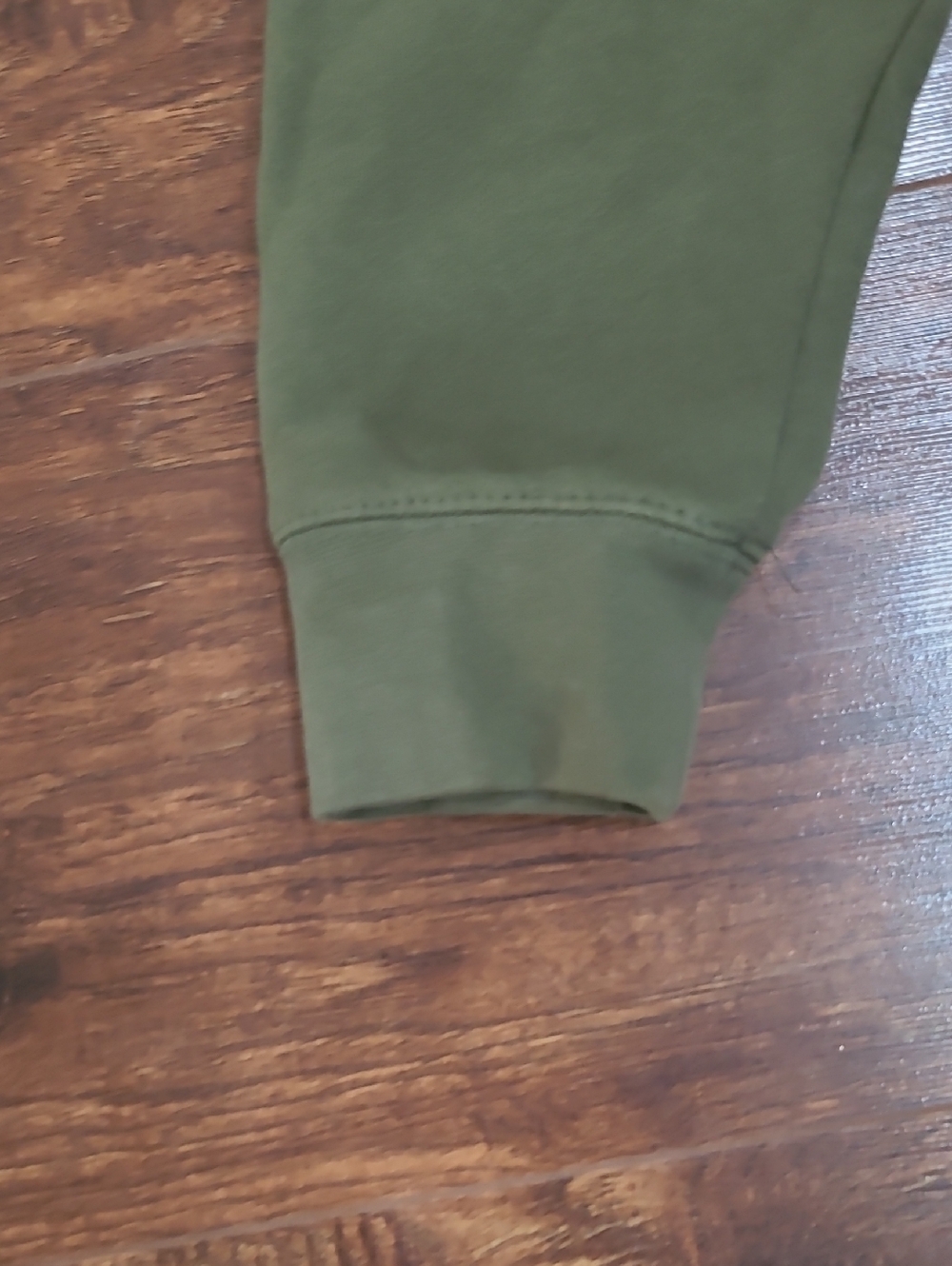 Stance Olive Green Pullover Hoodie with Floral Graphic Heavy Weight Size Small - Picture 3 of 12